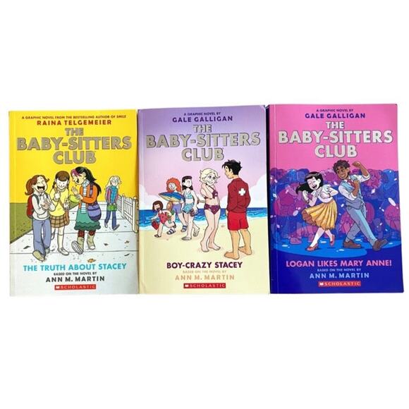 The Baby-Sitters Club Graphic Novels Lot of 3 Pre-Owned - Picture 1 of 11